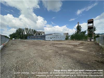 Teren/ platforma de inchiriat de la 500mp la 3000mp, zona Vama Iasi si Kaufland