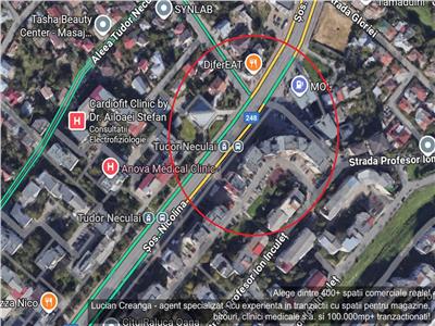 Spatiu comercial Iasi Nicolina vad intens, 40mp, benzinaria Mol